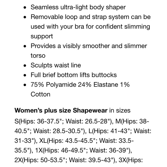 🟣 JULIE FRANCE Leger Collection High Waist Panty Shaper Nude 2X EUC - Picture 12 of 12